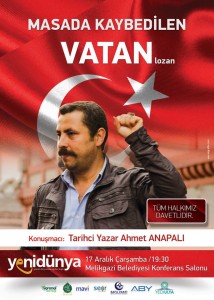 Masada kaybedilen vatan; Lozan Tarihin bilinmeyen yönleri